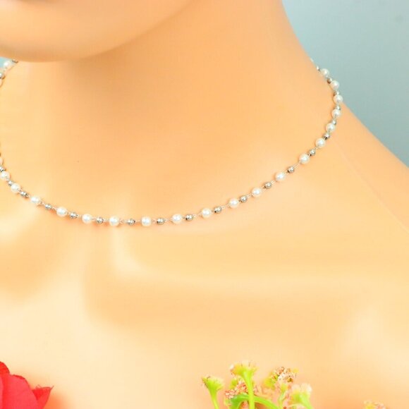 Delicate & Contemporary Necklace Chain, A Lovely Choice for Women, EVCH1162 - Picture 7 of 15